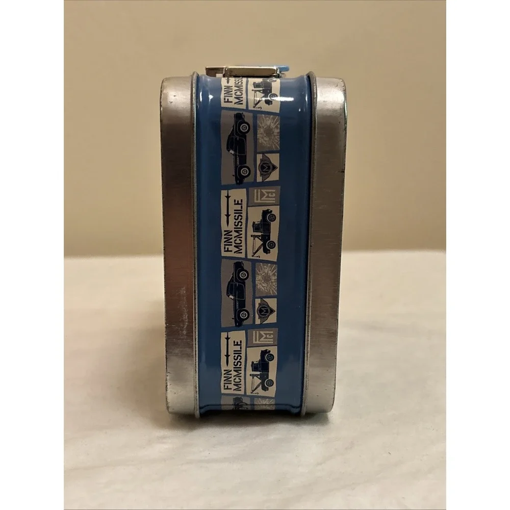 Disney Pixar Cars 2 Finn McMissile Mini Lunch Box Collectible Tin Blue